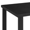 Armen Living Felicia Outdoor Patio 5-Piece Bar Table Set in Aluminum with Gray Rope and Cushions 840254333130 - alternate 2